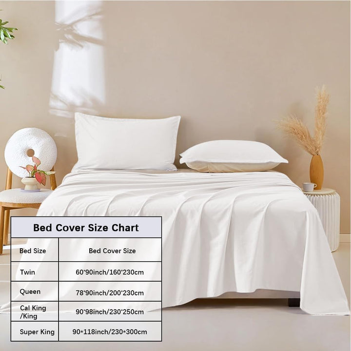 DUJUIKE 100% wasserdichte Schutzdecke oder Liner für Bett, Matratzenschoner für das Bett, Wiederverw
