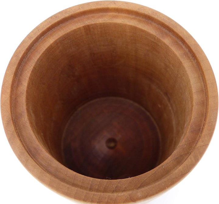 Holzdose rund mit Deckel, Handarbeit aus Deutschland, aus massivem Birnenholz, Echtholz, unikat, ede
