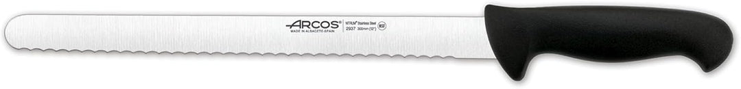 Arcos Serie 2900 - Gebäckmesser Kuchenmesser - Klinge Nitrum Edelstahl 300 mm - HandGriff Polypropyl