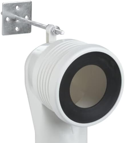 GROHE WC-Ablaufbogen (Länge einstellbar, 93,5 bis 137 mm, Herstellergarantie: 5 Jahre), 39457000