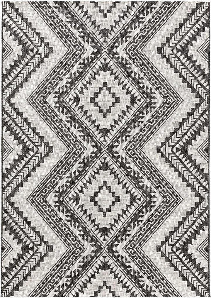 benuta Nest Teppich Cleo - Kunstfaser - Outdoor geeignet - Rechteckig & im Style: Geometrisch, Kelim