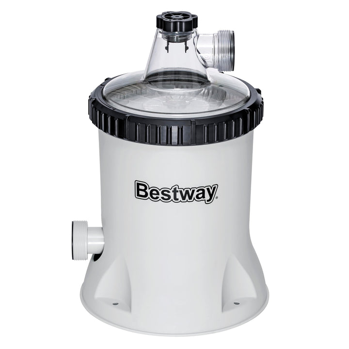 Bestway Filterpumpe, 5.678 l, mit Polysphere-Kugeln, für oberirdischen Pool – 27,2 cm x 27,2 cm x 42