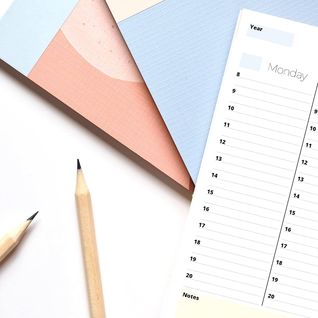 Weekly Planner Pad A4 - Stylish Undated Weekly Organiser, 52 Pages for Home, Study, Work & Family Pl
