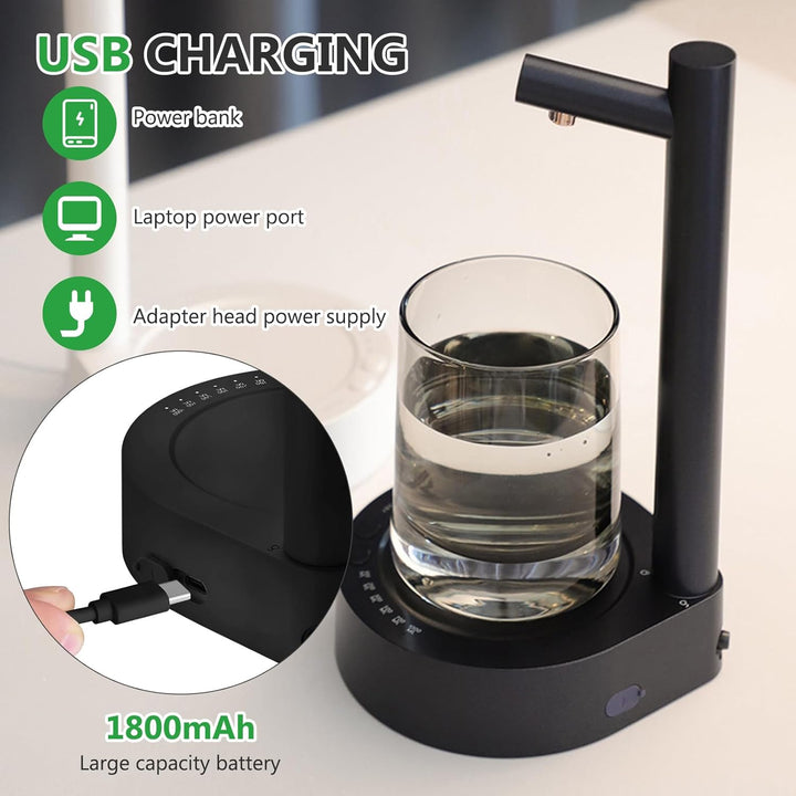 Wasserflaschen Pumpe, Elektrischer Desktop Wasserflaschenspender, Automatischer Wasserspender, Quant
