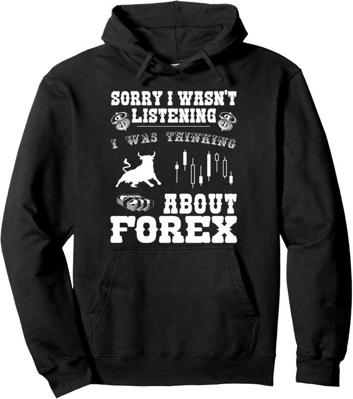Cool Trading & Funny Trader Forex Spruch Day Trading Pullover Hoodie