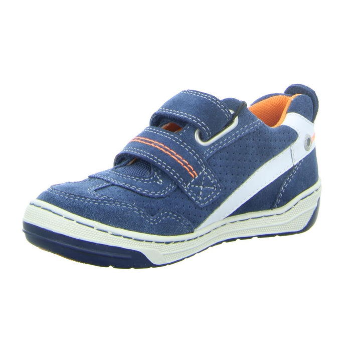 Lurchi Jungen Bruce Low-Top 25 EU Blau Jeans 34, 25 EU Blau Jeans 34