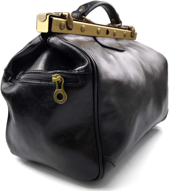 Damen leder doktor bag doctorbag handtasche shultertasche gürteltasche hüfttasche umhängetasche trag