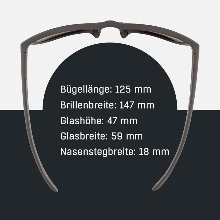 ALPINA NACAN III - Verzerrungsfreie und Bruchsichere Sonnenbrille Mit 100% UV-Schutz Für Erwachsene