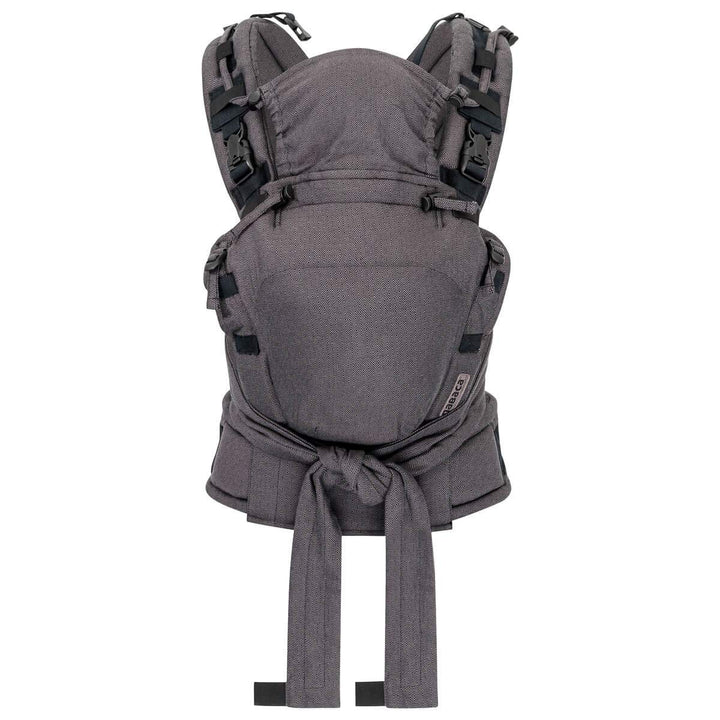 HOPPEDIZ® NABACA® Komfort-Modultrage, Basic-Set London grau-schwarz, London grau