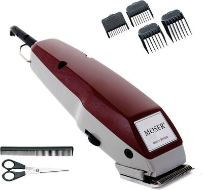 Moser 1400 Haarschneider für Männer, clipper, mit Kabel, mit Zubehör, mit 5 arretierbaren Positionen