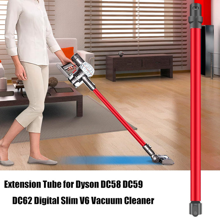 Italdos Teleskoprohr Starre Verlängerungsstange Kompatibel Mit Dyson V6 Animal DC 62 58 59 - Länge 7