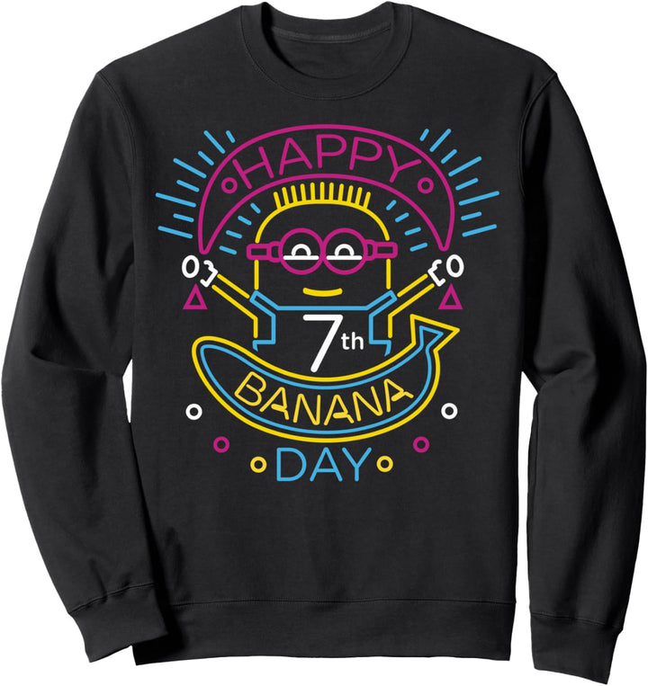 Despicable Me Minions Happy 7th Banana Day Sweatshirt