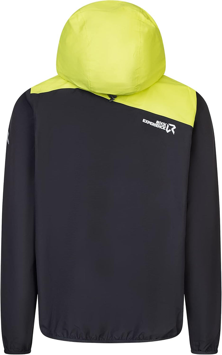 Rock Experience Unisex Great Roof Hoodie Jacket S 1323 EBONY+2286 EVENING PRIMROSE, S 1323 EBONY+228