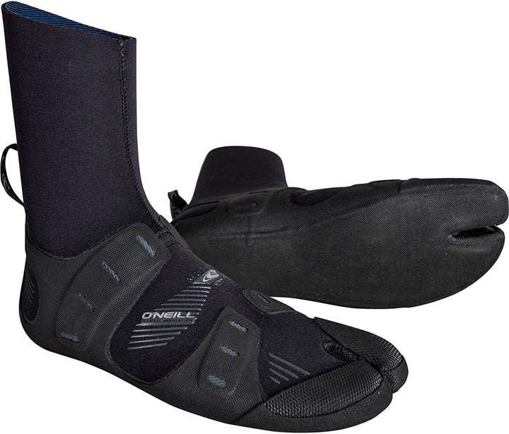 O';Neill Mutant 3mm Split Toe Neoprenanzug Stiefel Black Graphite - Unisex 8, 8