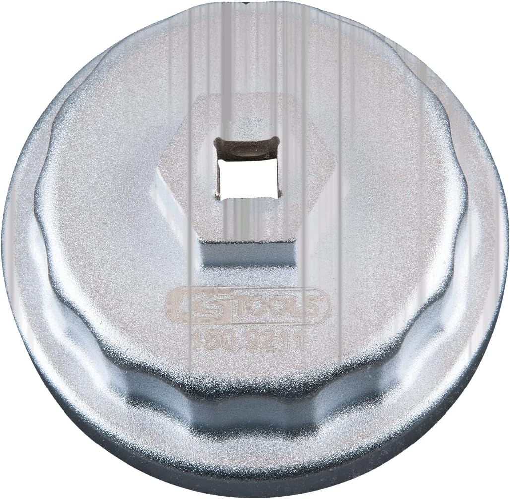 KS Tools 150.9211 3/8" Ölfilterschlüssel Ø 64,5 mm / 14 Flächen