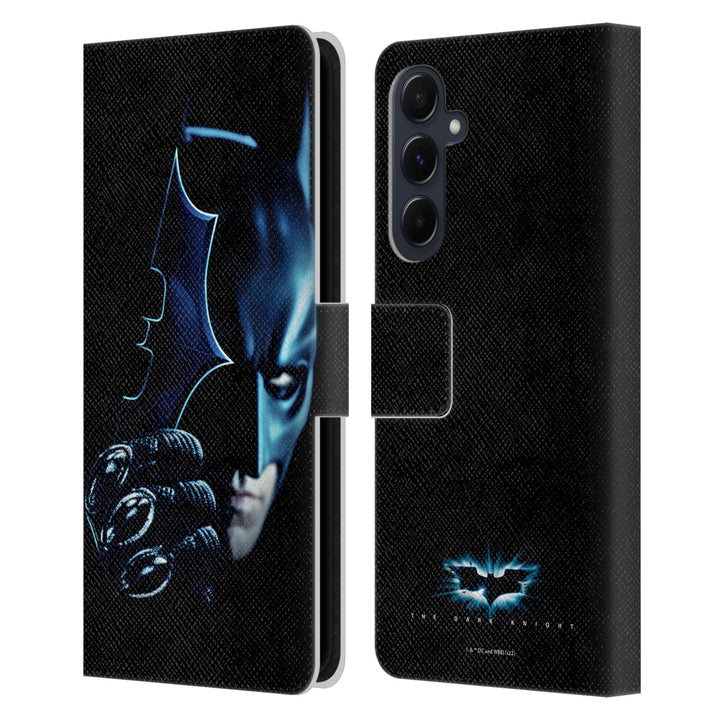 Head Case Designs Offizielle The Dark Knight Batman Batarang Wichtige Kunst Leder-Wallet-Hülle Kompa