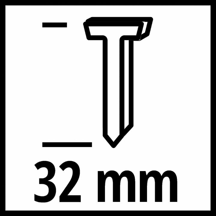 Original Einhell Nägel (Nagler/Tacker-Zubehör, passend für Einhell Akku-Nagler TE-CN 18 Li & Akku-Na