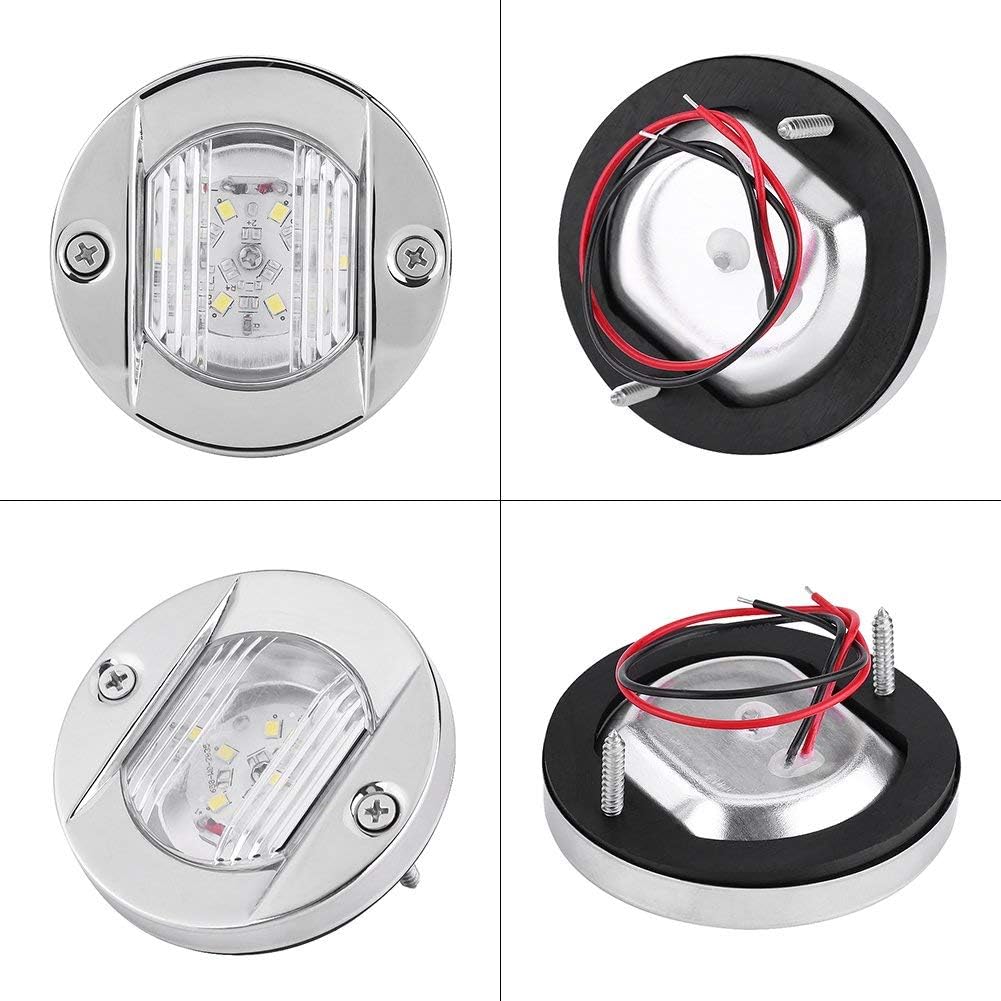 Keenso Marine Hecklicht, 12V Wasserdicht Boot Licht LED Navigationslicht Hecklicht Ankerlicht für Bo