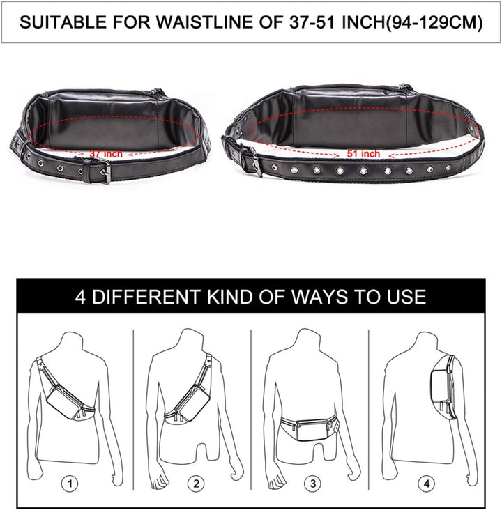 CONTACTS Sling Bag Herren/Damen Crossbody Sling Rucksack Brusttasche Outdoor Freizeit Sport Handytas