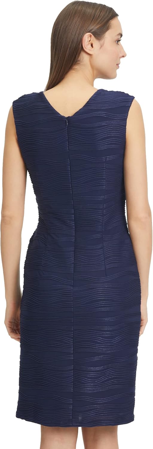 Vera Mont Damen Kleid 44 Blau (Night Blue), 44 Blau (Night Blue)