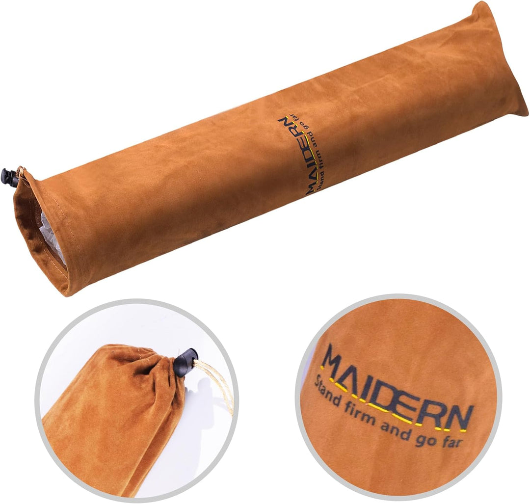 MAIDERN Schreibtischunterlage 100x40cm, Kork &amp; PU-Leder Zweiseitig Tischunterlage,Extra Grosse Mausp