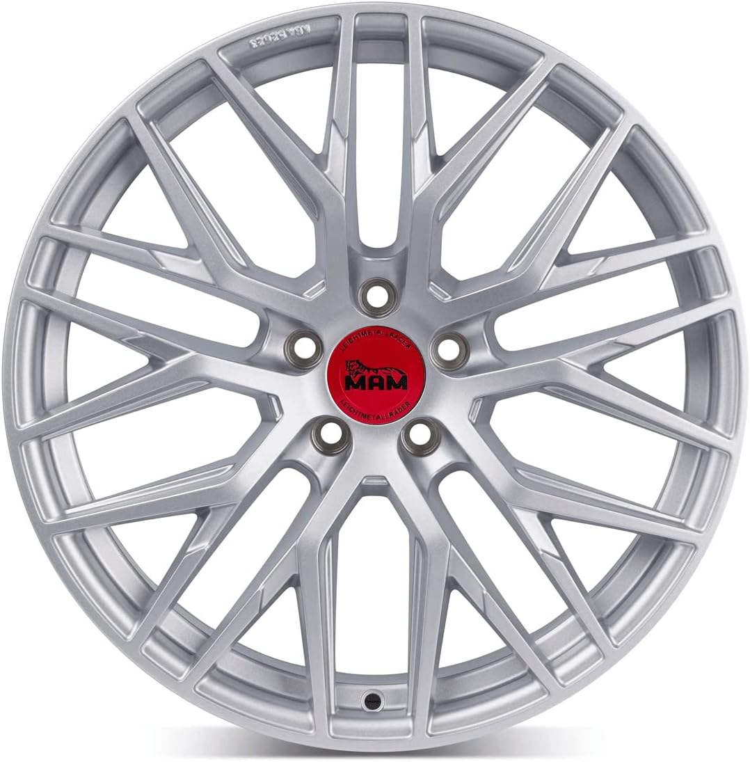 MAM RS4 7.5JX17 5/112 ET35 66.6 MATT SILVER PAINTED Alufelge