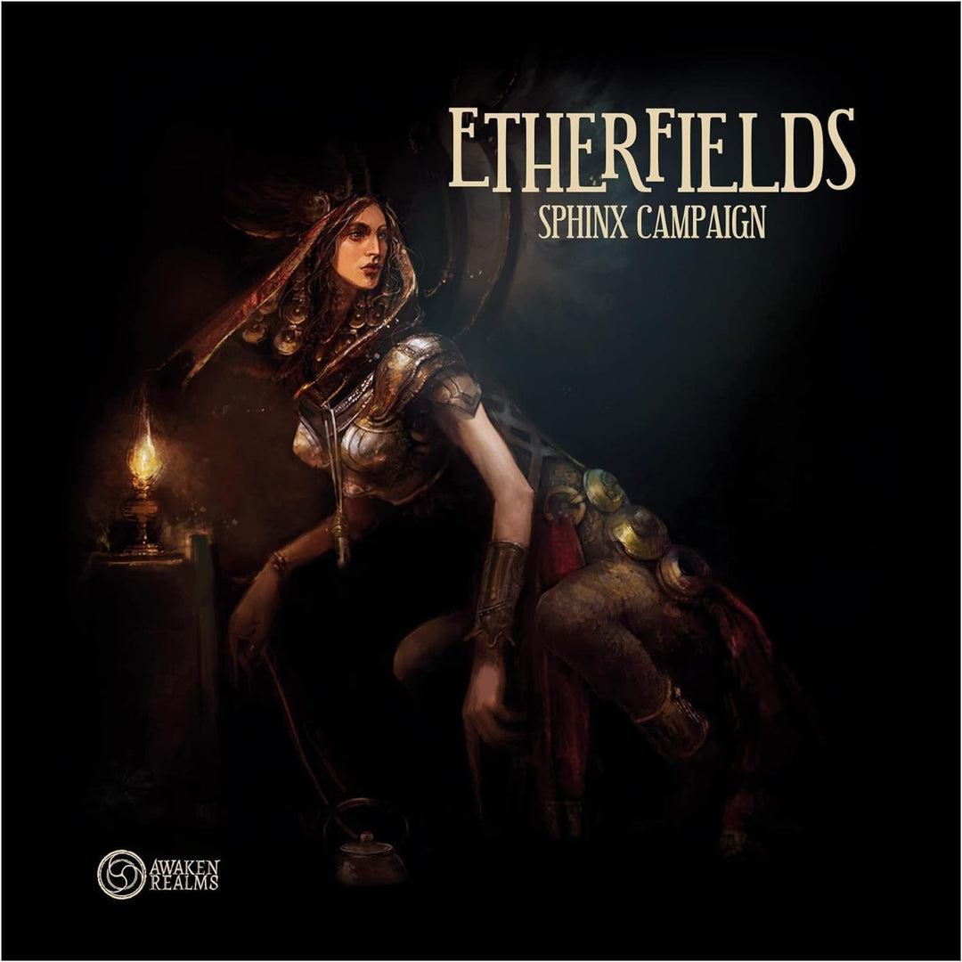 Awaken Realms Etherfields: Sphinx-Kampagne | kooperative Brettspiel-Erweiterung | ab 14 Jahren | 1-4
