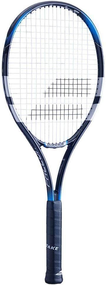 Babolat Falcon Strung Tennisschläger, Unisex 35 Schwarz / Grau / Blau (mehrfarbig), 35 Schwarz / Gra