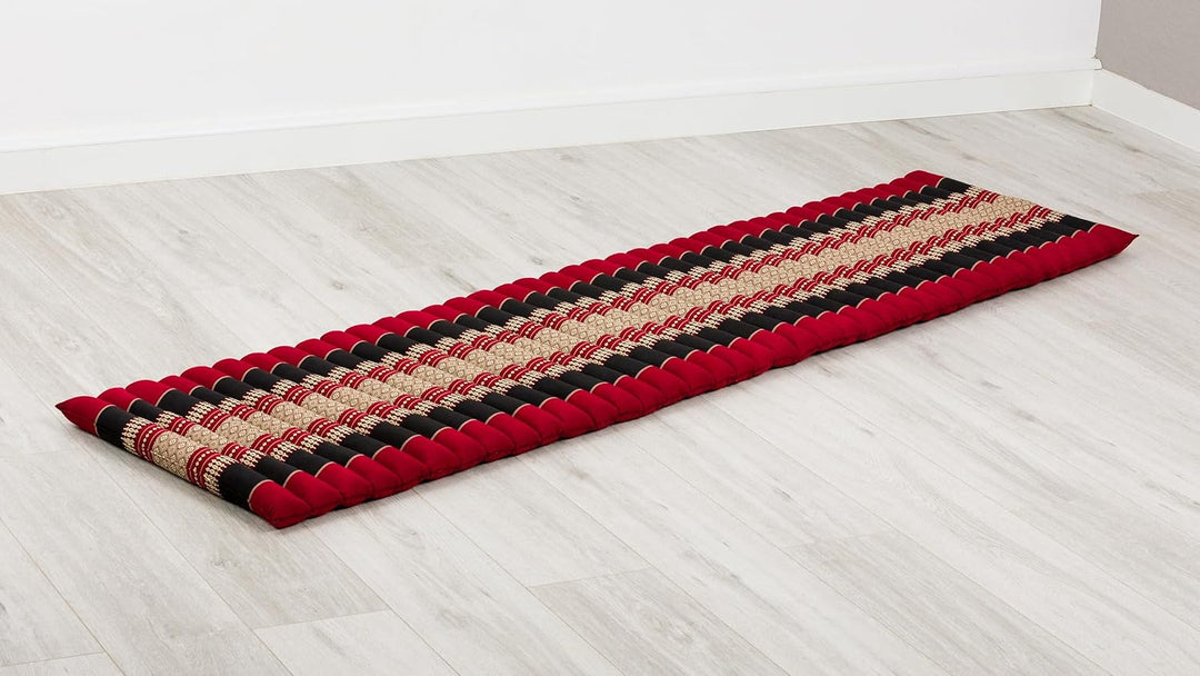 livasia Rollmatte Rollmatratze S schmal - 200x50x4,5cm - Gästebett Gästematratze 1 Person mit Muster