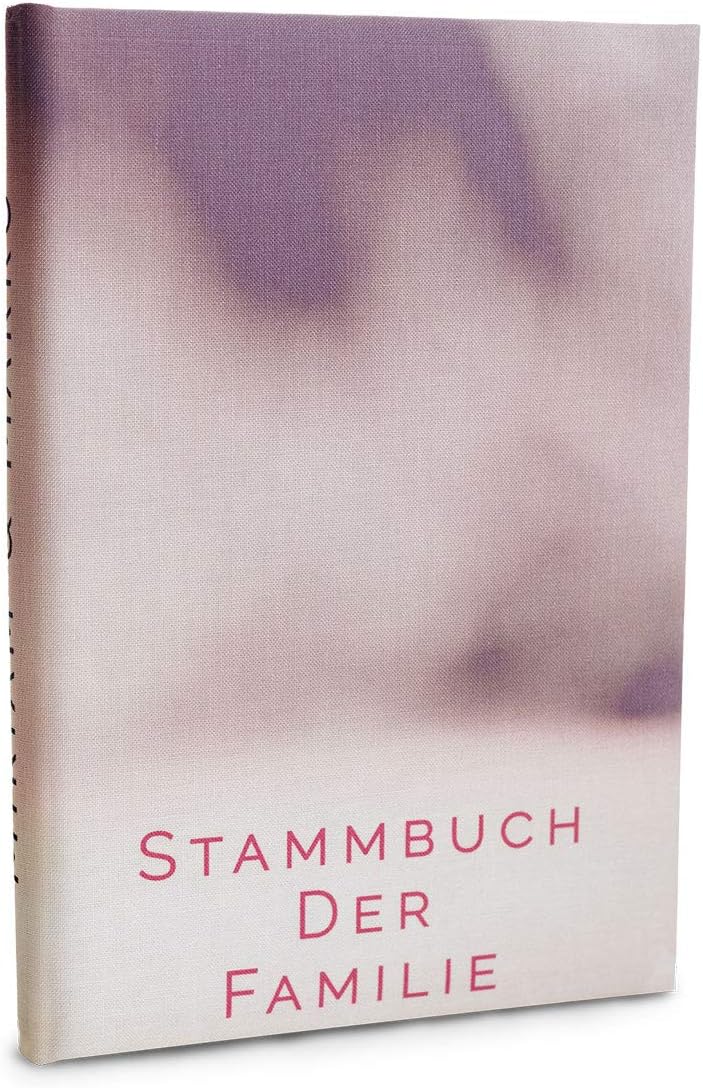 Hochzeitideal Stammbuch der Familie Familienstammbuch bedruckten Buchbinderleinen (513 - Daniel pers