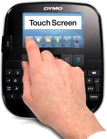 DYMO LabelManager 500TS Touchscreen Beschriftungsgerät | Etikettiergerät mit QWERTZ-Tastatur | für D