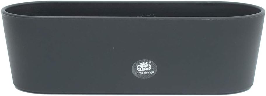 Erdkultur Sets Happy-Nature Set6 6 teilig Kunststoff Flori Pflanzschale schwarz für Erdpflanzen L 36