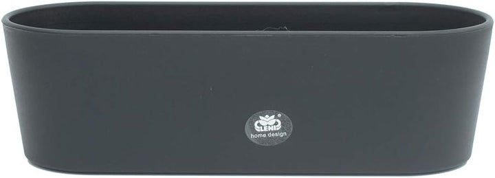 Erdkultur Sets Happy-Nature Set6 6 teilig Kunststoff Flori Pflanzschale schwarz für Erdpflanzen L 51