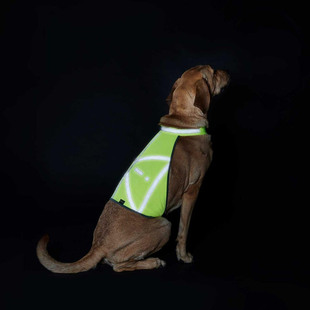 HUNTER Warnweste für Hunde, Gr. M, gelb gelb M, gelb M