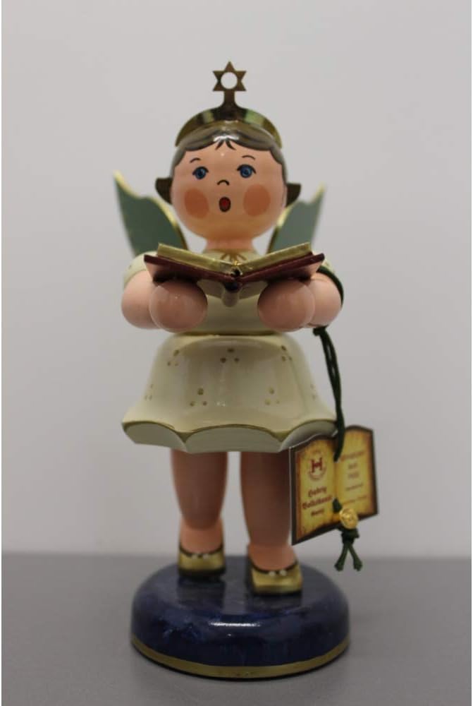Hubrig Volkskunst Engel Gesangbuch * Höhe 16cm