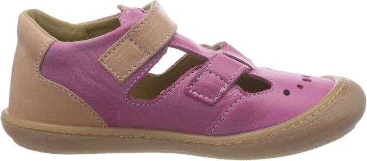 Däumling Sven Mädchen Sneaker 22 EU Schmal Chalk Ciclamino, 22 EU Schmal Chalk Ciclamino