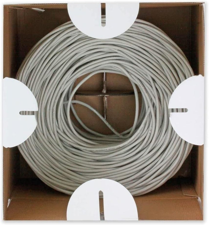 Techly Pro TECHLYPRO 303591 TechlyPro Network Installation Cable Cat5e UTP 4x2 solid CCA 305m pilkas