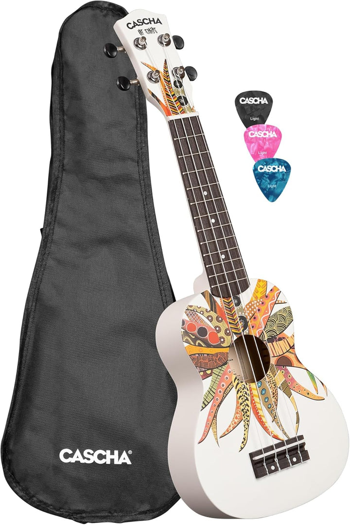 Soprano Ukulele Linden Dreamcatcher (incl. Bag, 3 Picks)