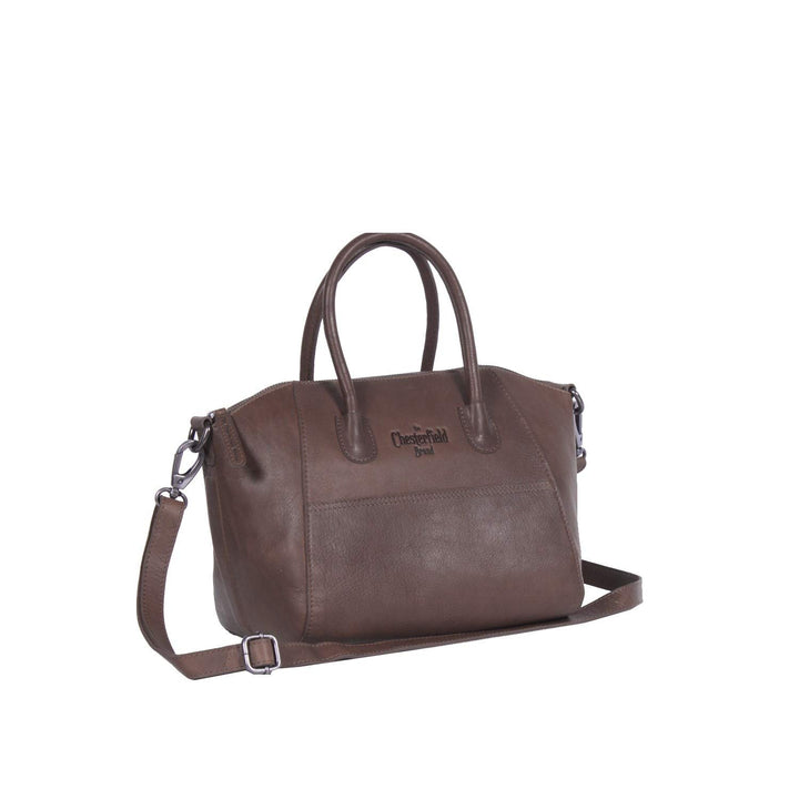 The Chesterfield Brand Wax Pull Up Alexa Handtasche Leder 25 cm