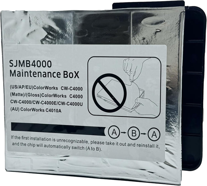 SJMB4000 Wartungskartusche Ersatz für EPN SJMB4000 Wartungsbox, kompatibel mit ColorWorks CW-C4000 C