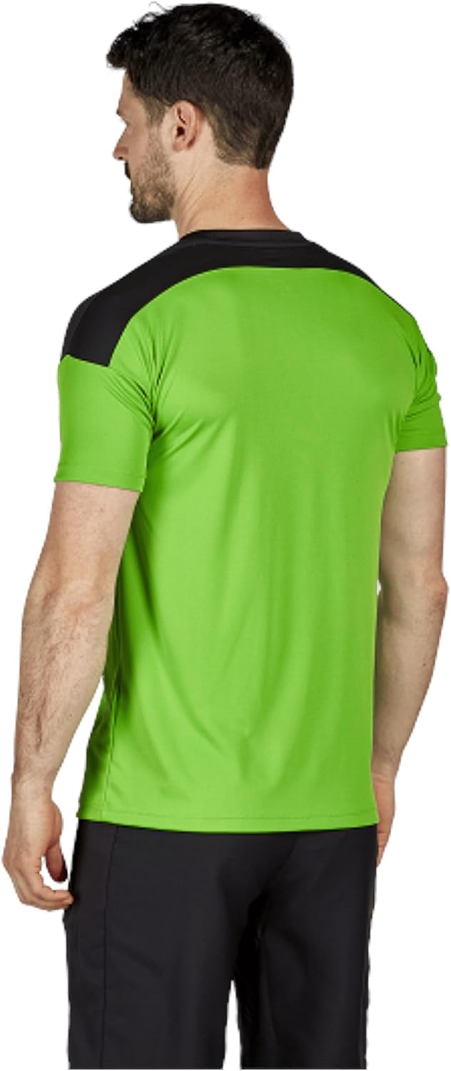 Erima Change by T-Shirt Kids Kinder S Green/Schwarz/Weiss, S Green/Schwarz/Weiß