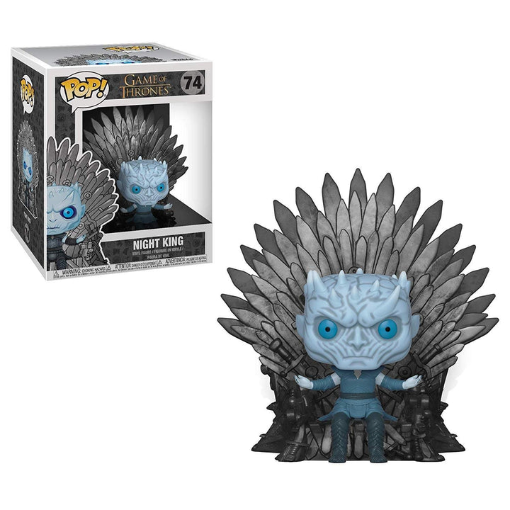 Funko POP!. Deluxe: Game 0: Night King Sitting On Throne, One Size - Game of Thrones - Vinyl-Sammelf