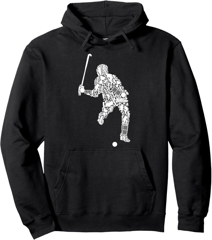 Feldhockey Hockeyspieler Hockey Kinder Jungen Pullover Hoodie