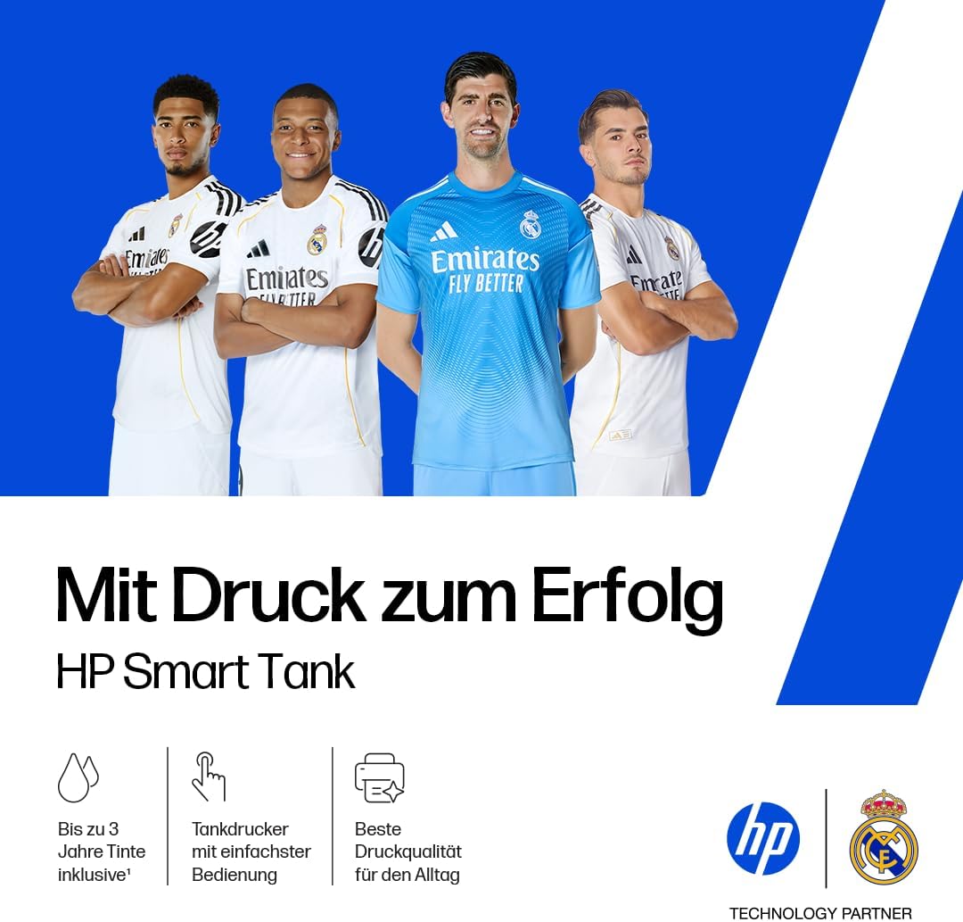 HP Smart Tank 5105 3-in-1 Multifunktionsdrucker, 20€ Cashback, (WLAN; Mobiles Drucken) – 3 Jahre Tin