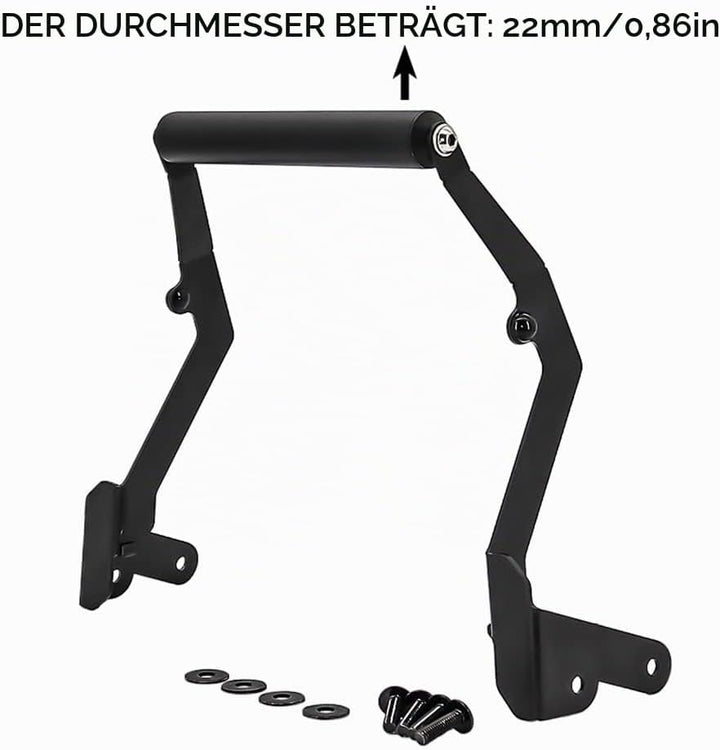 Baceyong Motorradständerhalter, Handy-GPS-Navigationsplattenhalterung, Kompatibel mit Honda CRF1100L