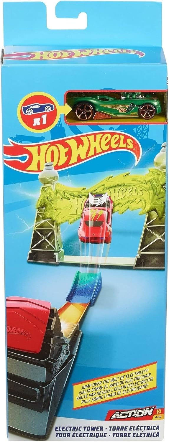 Hot Wheels Classic Stunt Set 1 Elektroturm, Elektroturm