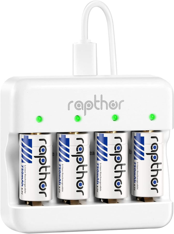 Rapthor Arlo Akkus Wiederaufladbar 750mAh High Capacity 3.7V Wiederaufladbarer Akku für Arlo Wireles