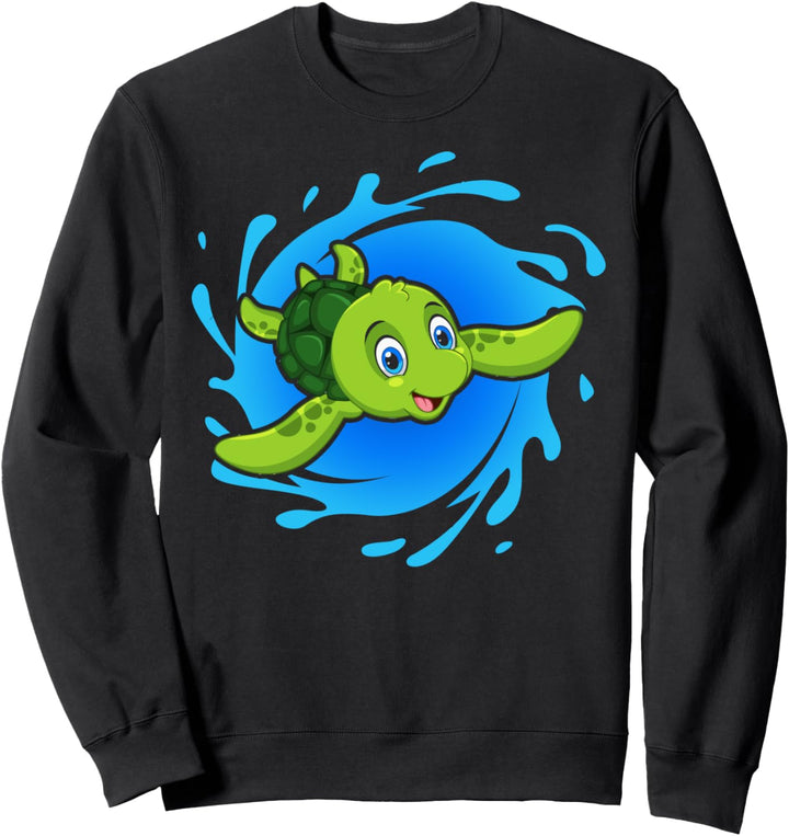 Süsse Kids Schildkröte Geschenk Sweatshirt