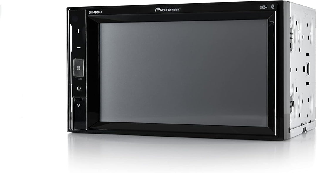 Pioneer DMH-A240DAB, 2-DIN-Multimedia Player, kurzer Einbau, 6,2-Zoll Touchscreen, Smartphone-Anbind