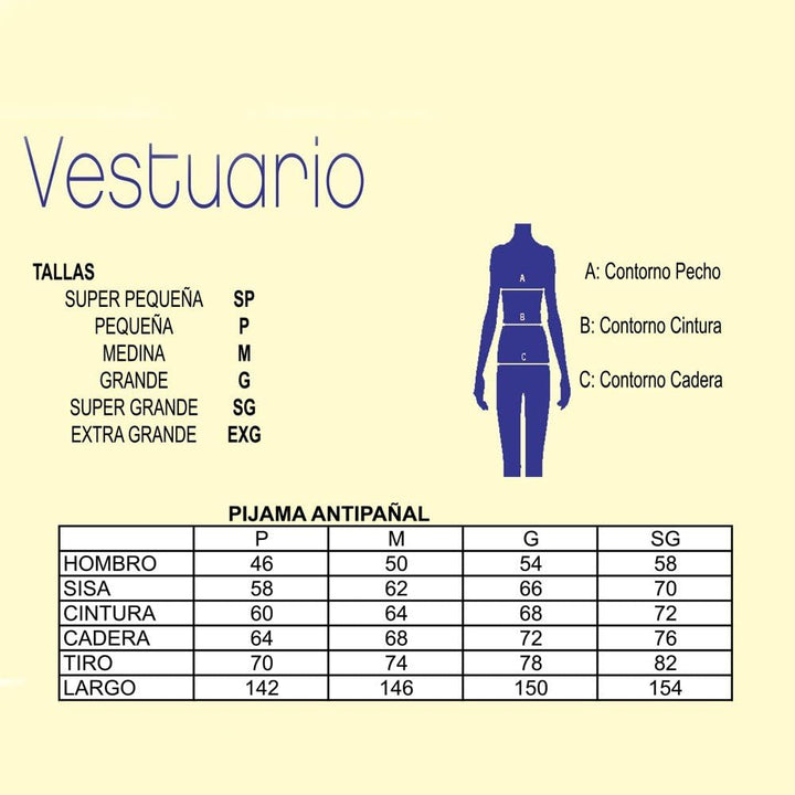 Queraltó Pyjamas antipañal Punkt (Winter) und Lange Beinmanschette